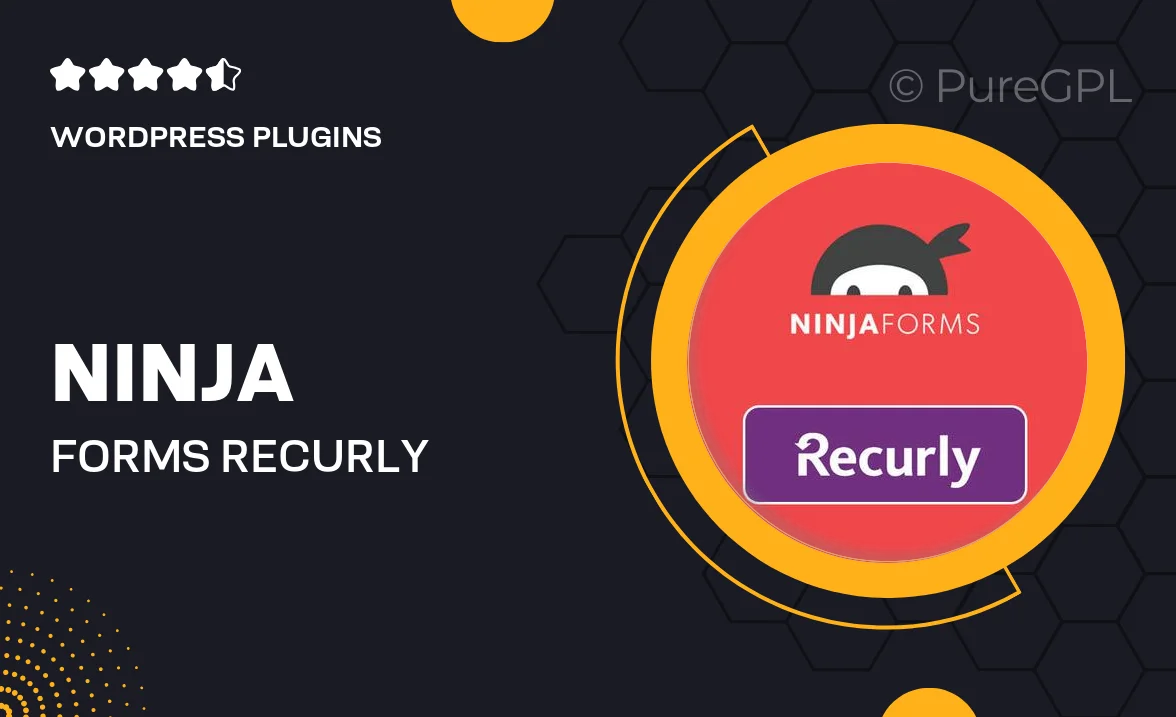 Ninja Forms Recurly