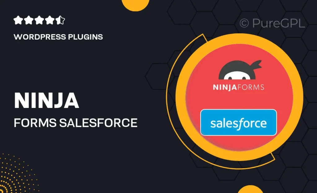 Ninja Forms SalesForce CRM feature image