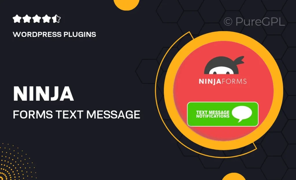 Ninja Forms Text Message Notifications feature image