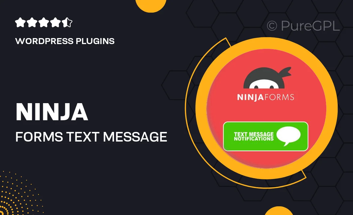 Ninja Forms Text Message Notifications