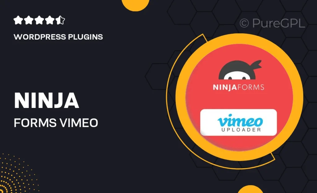 Ninja Forms Vimeo Uploader feature image