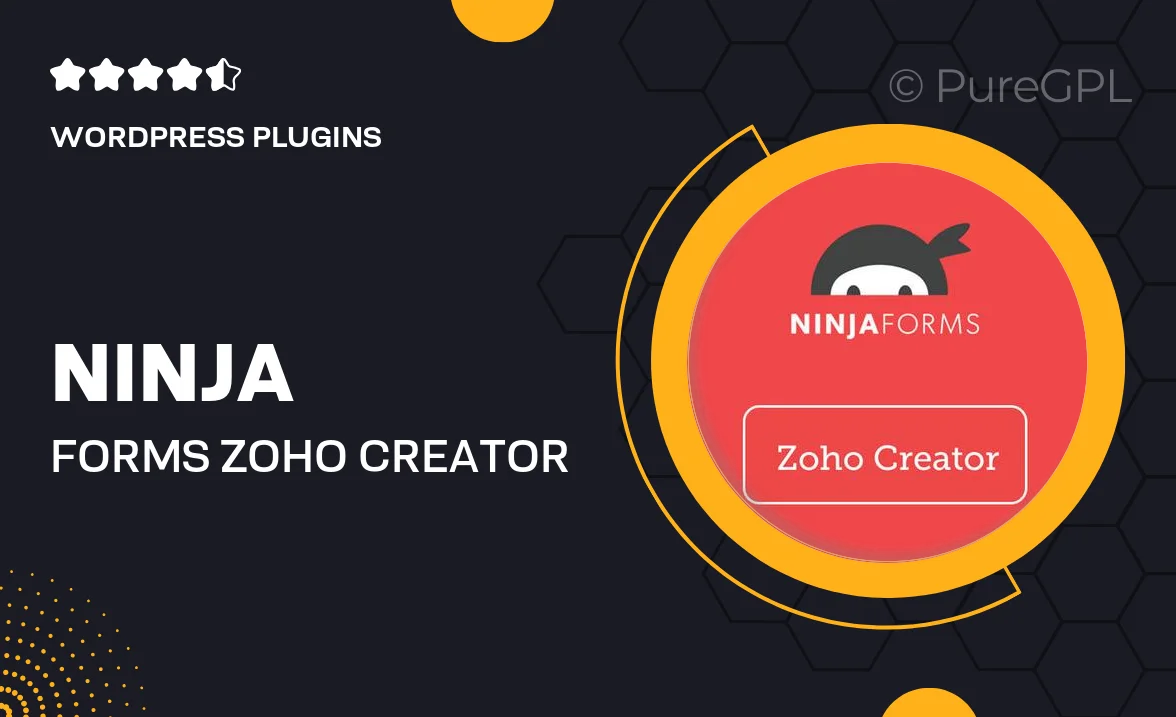 Ninja Forms Zoho Creator