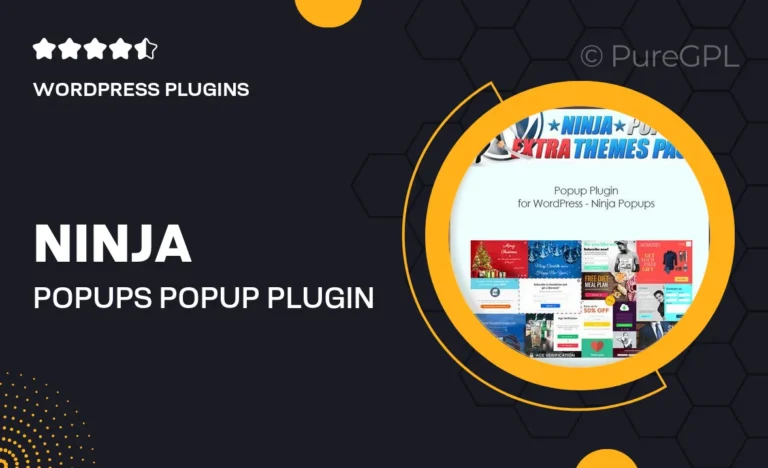 ninja popups popup plugin for wordpress