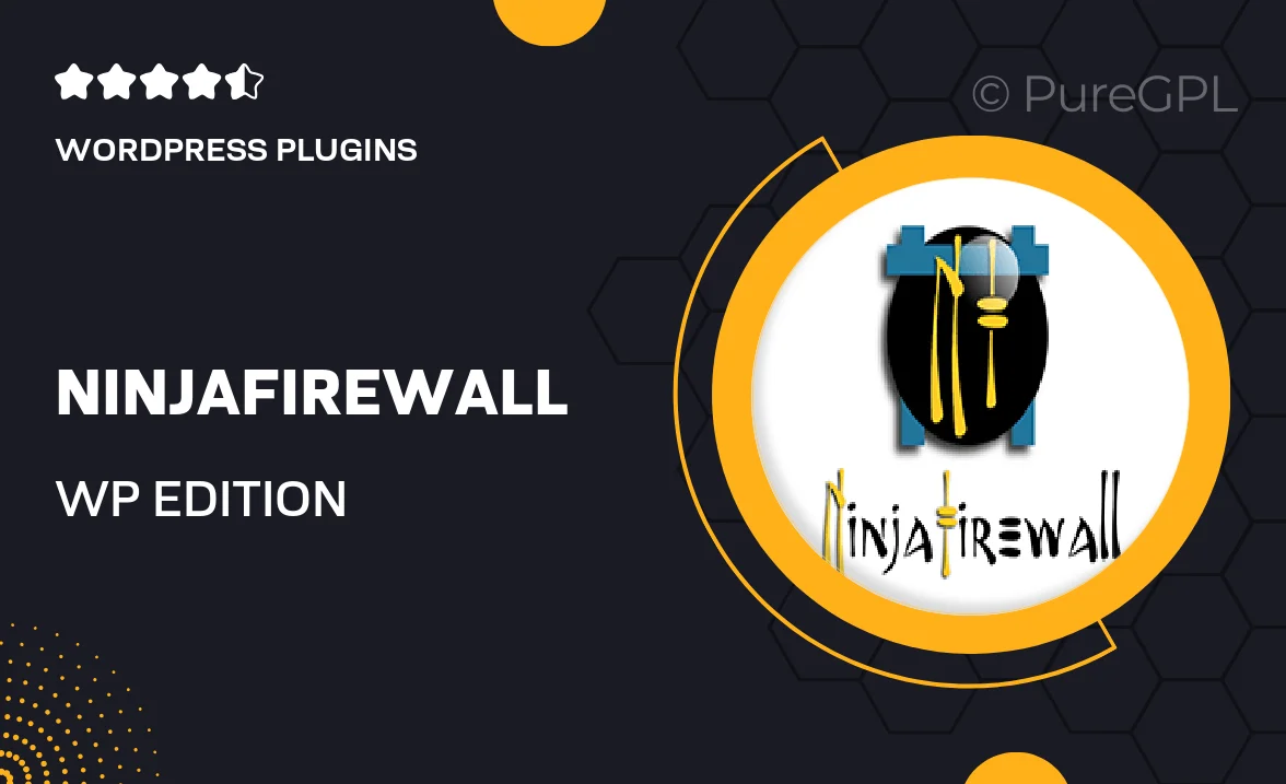 NinjaFirewall WP+ Edition