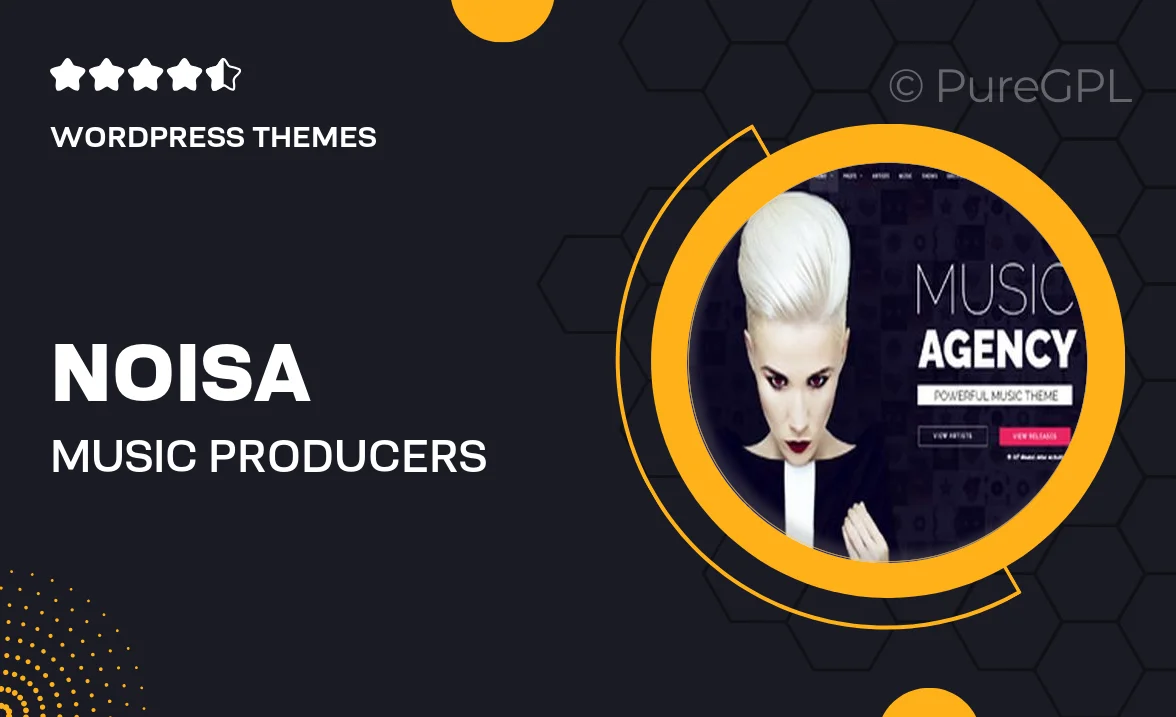 Noisa – Music Producers, Bands & Events Theme for WordPress