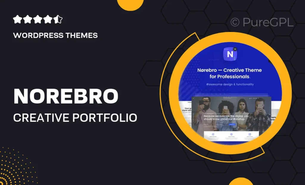Norebro – Creative Portfolio Theme for Multipurpose Usage 55 Norebro – Creative Portfolio Theme for Multipurpose Usage