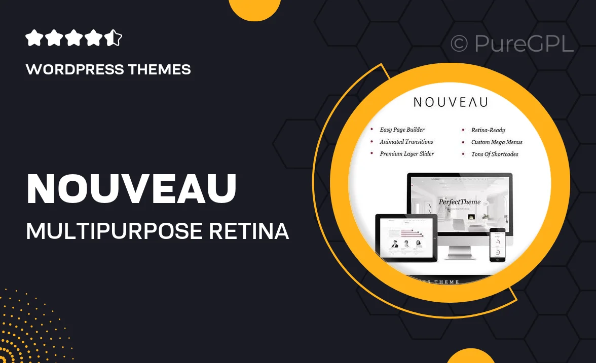 Nouveau | Multi-Purpose Retina WordPress Theme