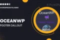 OceanWP Footer Callout