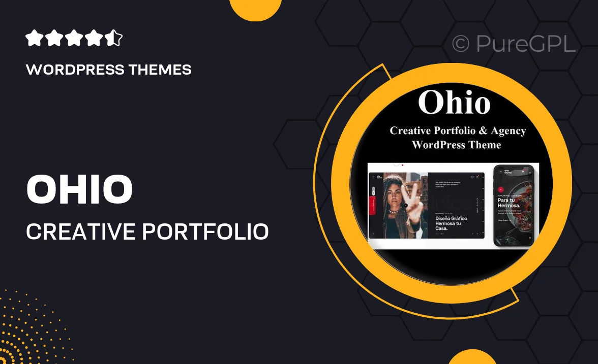 Ohio – Creative Portfolio & Agency WordPress Theme