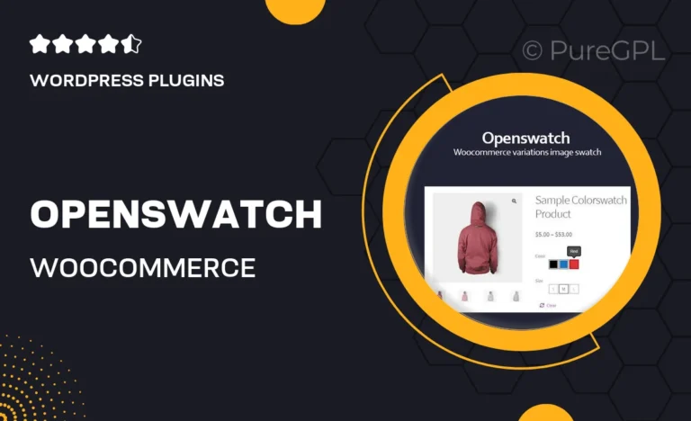 openswatch woocommerce variations image swatch