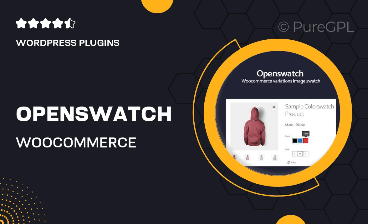 OpenSwatch – Woocommerce Variations Image Swatch