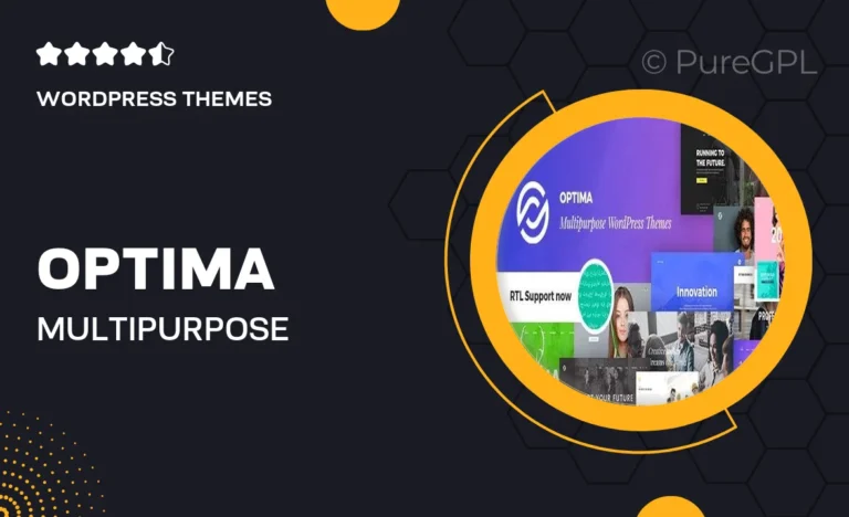 optima multipurpose wordpress theme