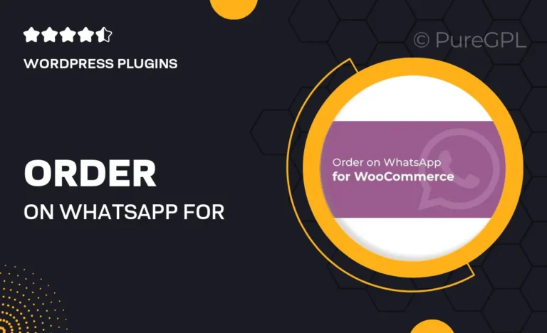 order on whatsapp for woocommerce