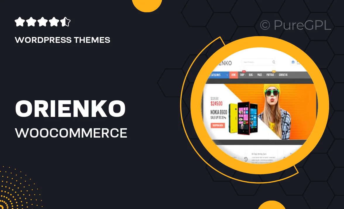 Orienko – WooCommerce Responsive Digital Theme