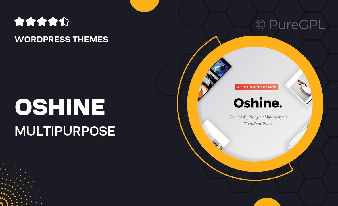 Oshine – Multipurpose Creative Theme