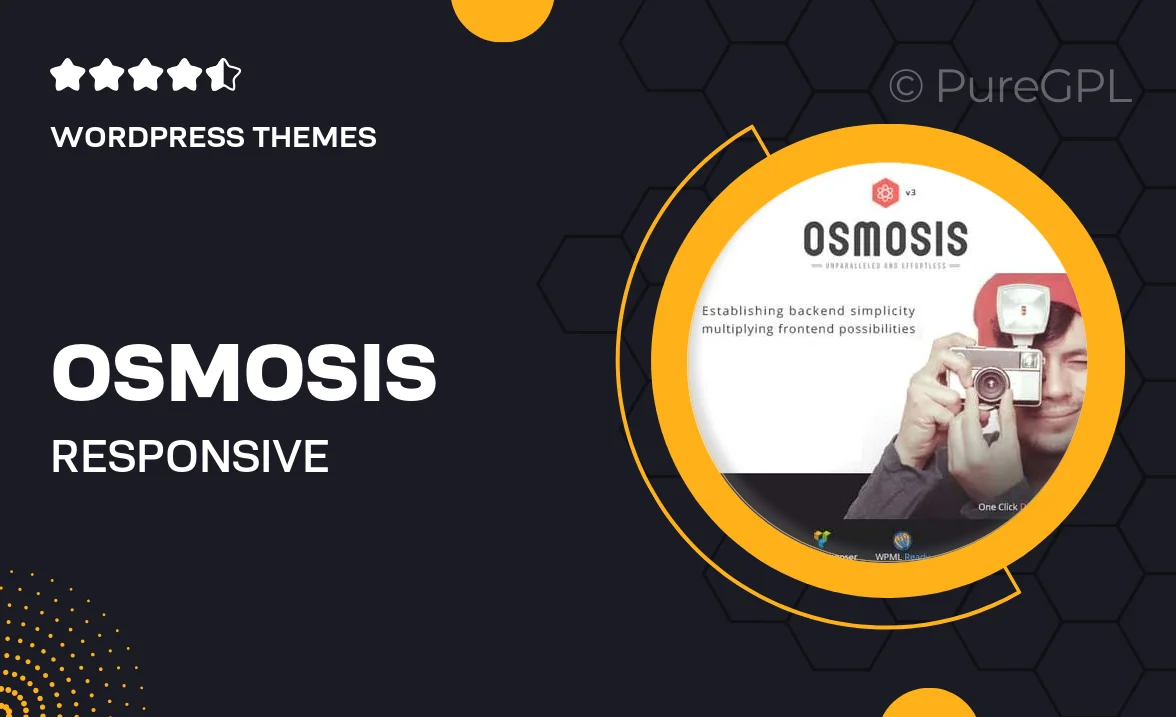 Osmosis – Responsive Multi-Purpose Theme