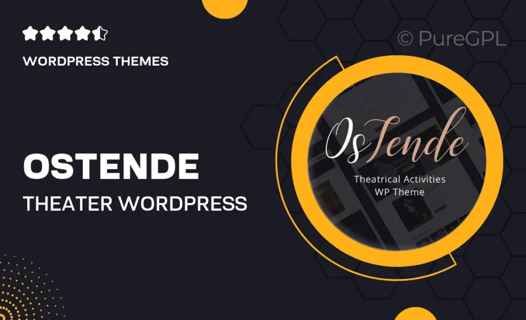 OsTende – Theater WordPress Theme 44 OsTende – Theater WordPress Theme