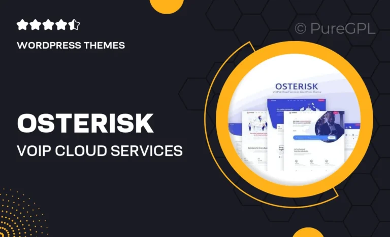 osterisk voip cloud services wordpress theme
