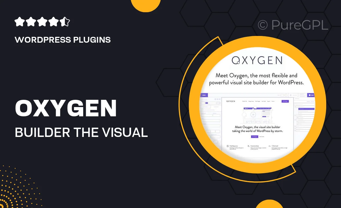 Oxygen Builder – The Visual Website Builder