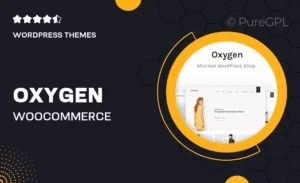 Oxygen – WooCommerce WordPress Theme