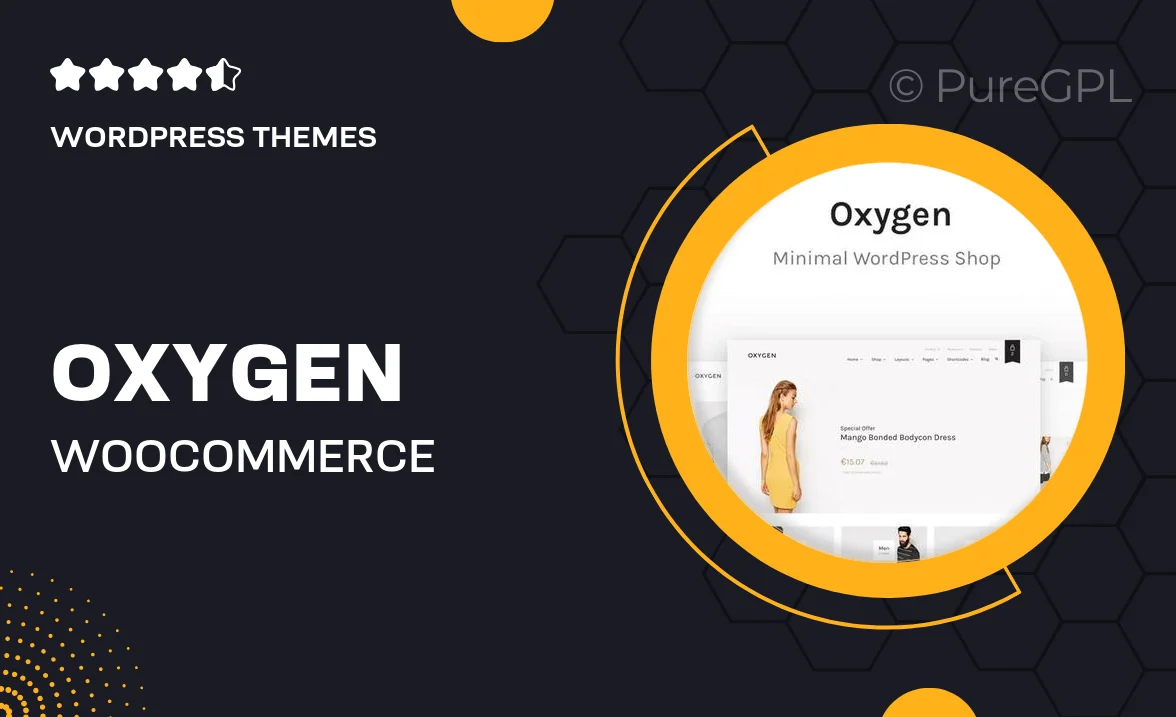 Oxygen – WooCommerce WordPress Theme