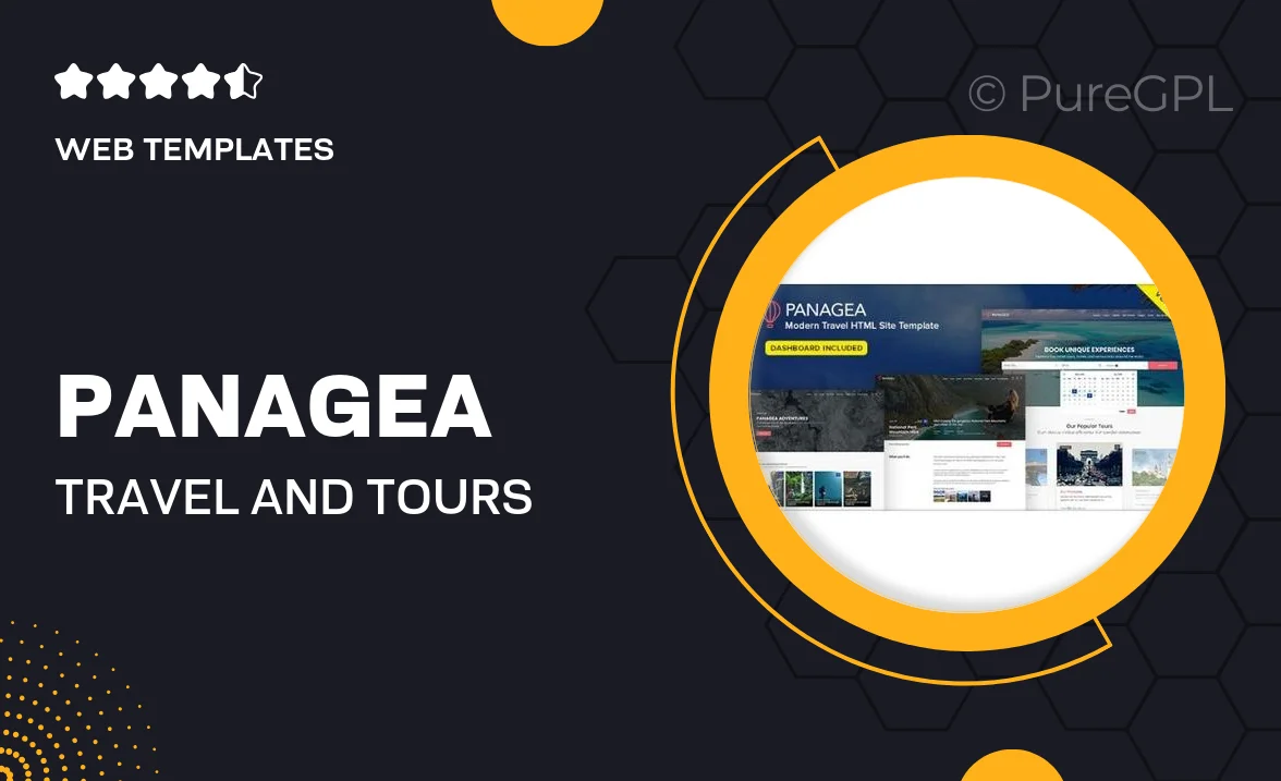 Panagea – Travel and Tours listings template