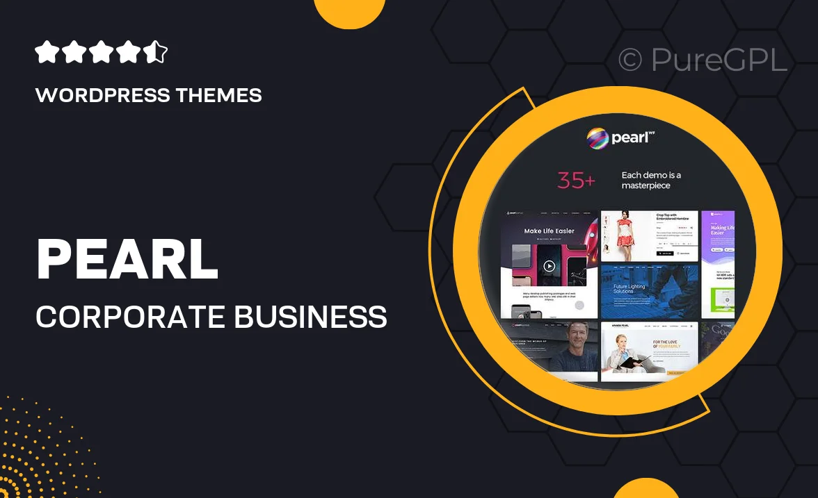 Pearl – Corporate Business WordPress Theme