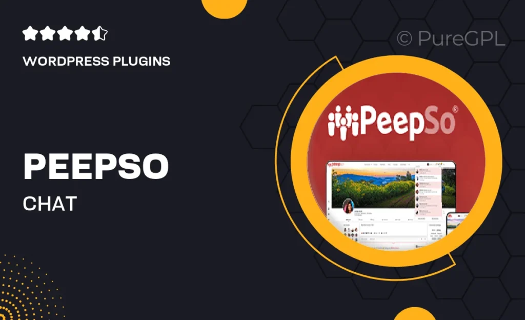 Peepso | Chat feature image