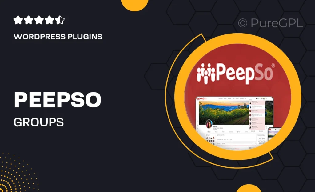 Peepso | Groups feature image