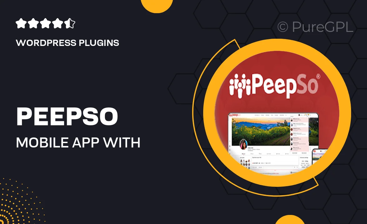 Peepso | Mobile App with MobiLoud