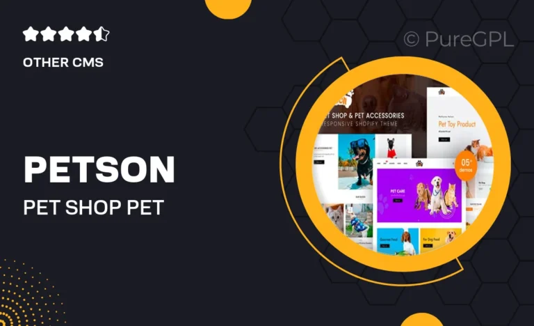 petson pet shop pet accessories shopify theme