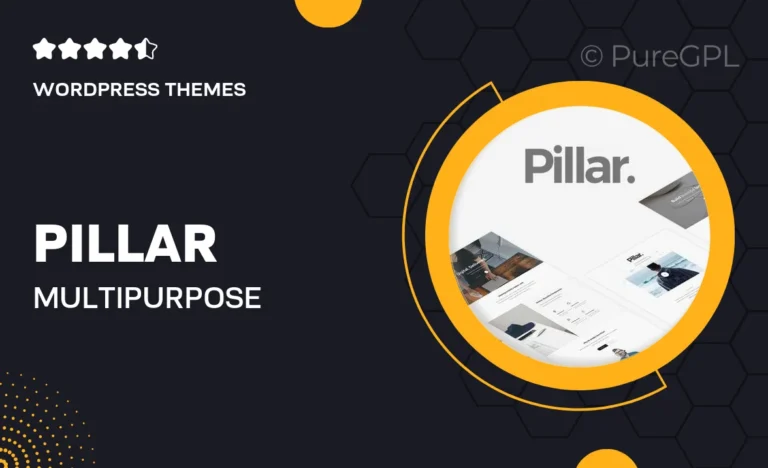 pillar multipurpose multi concept responsive wordpress theme
