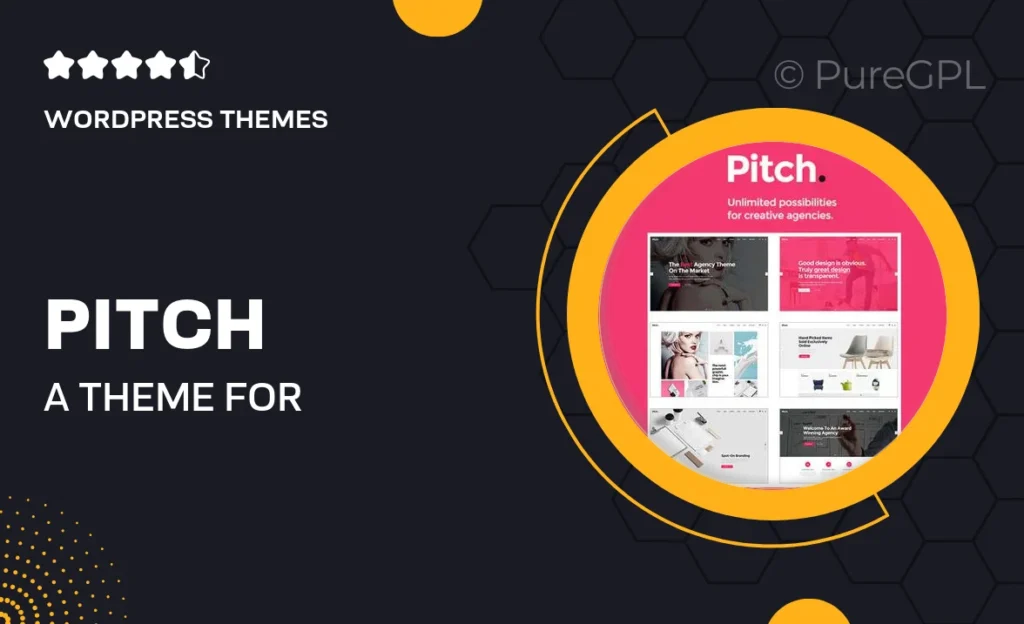 Pitch – A Theme for Freelancers and Agencies 26 Pitch – A Theme for Freelancers and Agencies