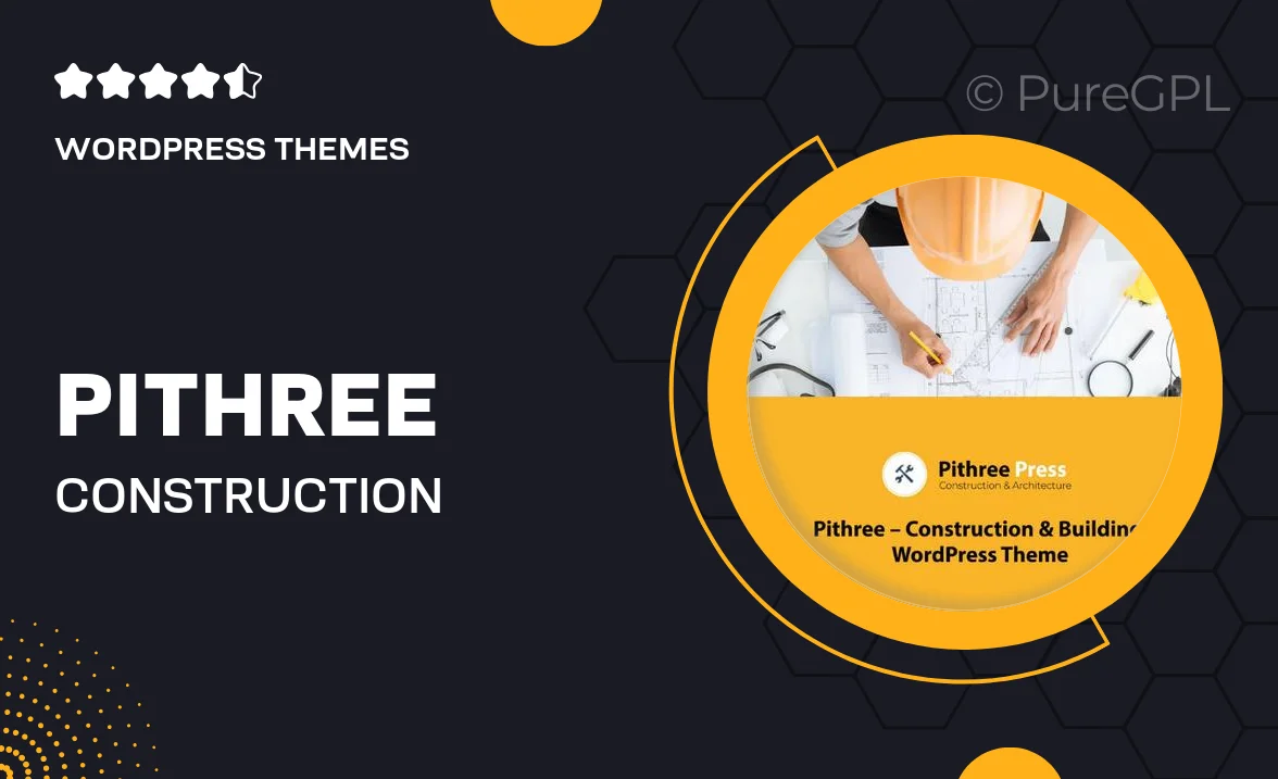 Pithree – Construction & Building WordPress Theme