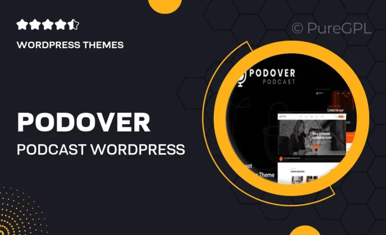podover podcast wordpress theme