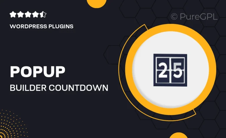 popup builder countdown popup