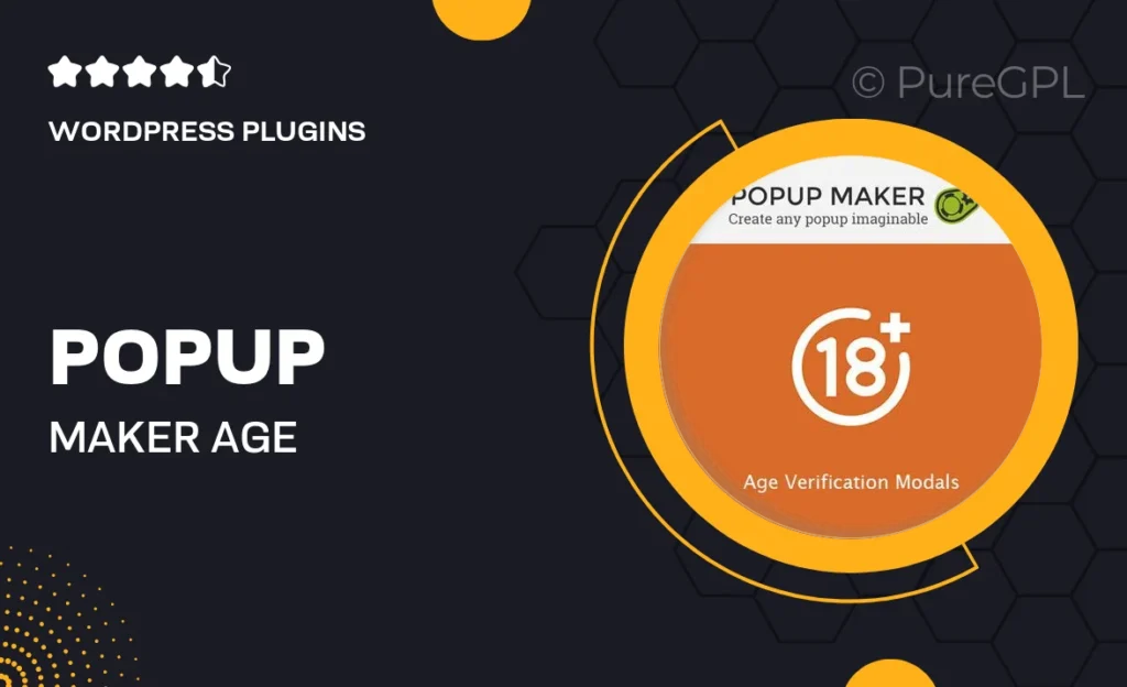 Popup Maker – Age Verification Modals 15 Popup Maker – Age Verification Modals