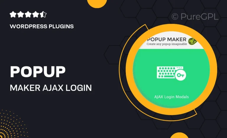 popup maker ajax login modals