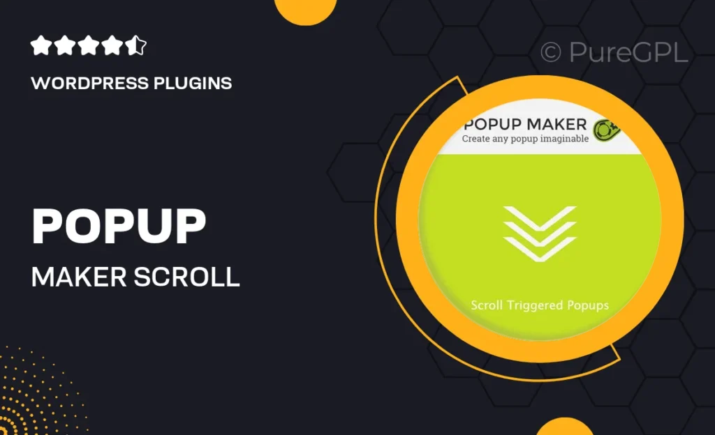 Popup Maker – Scroll Triggered Popups 5 Popup Maker – Scroll Triggered Popups