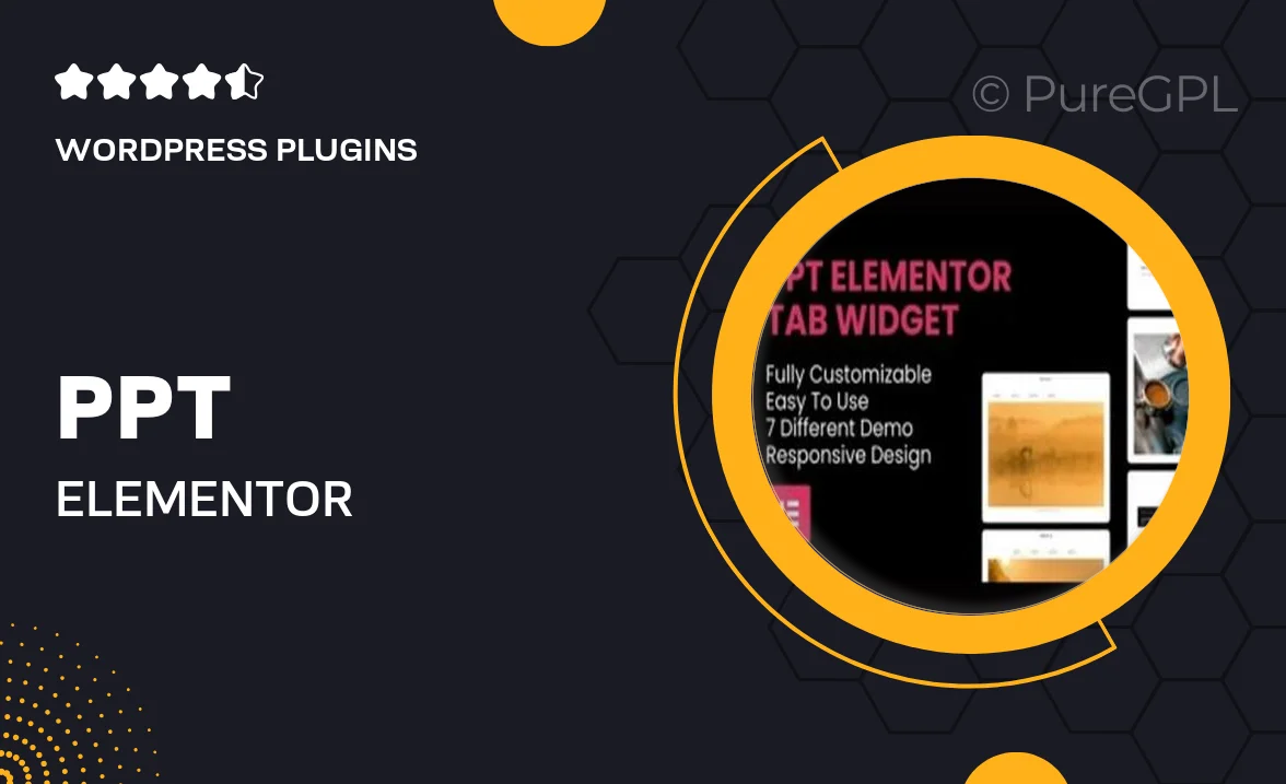 PPT – Elementor Responsive Tab Widget