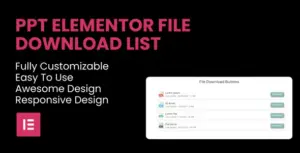 PPT – File Download List Elementor Widget