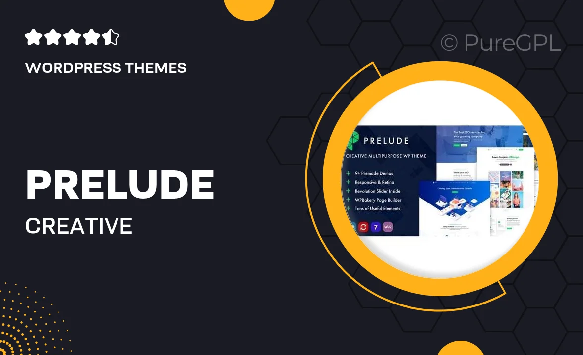 Prelude – Creative Multipurpose WordPress Theme