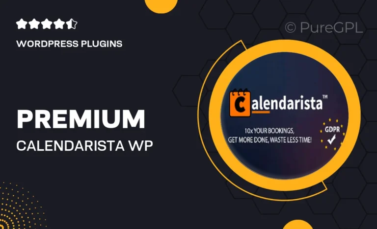premium calendarista wp reservation booking appointment booking plugin schedule booking system