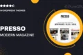 PRESSO – Modern Magazine / Newspaper / Viral Theme