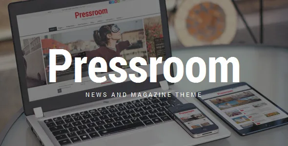 pressroom news magazine wordpress theme 1