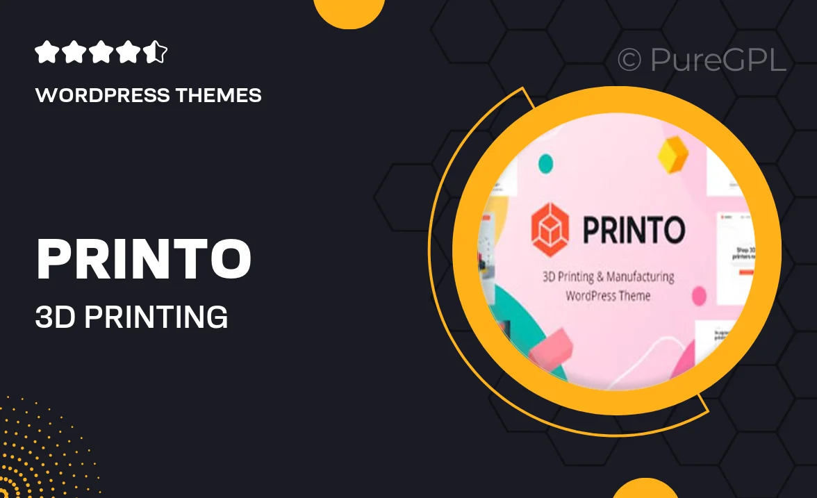 Printo – 3D Printing & Manufacturing WordPress Theme