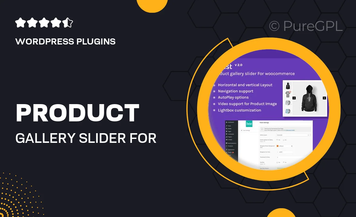 Product Gallery Slider for Woocommerce | Twist