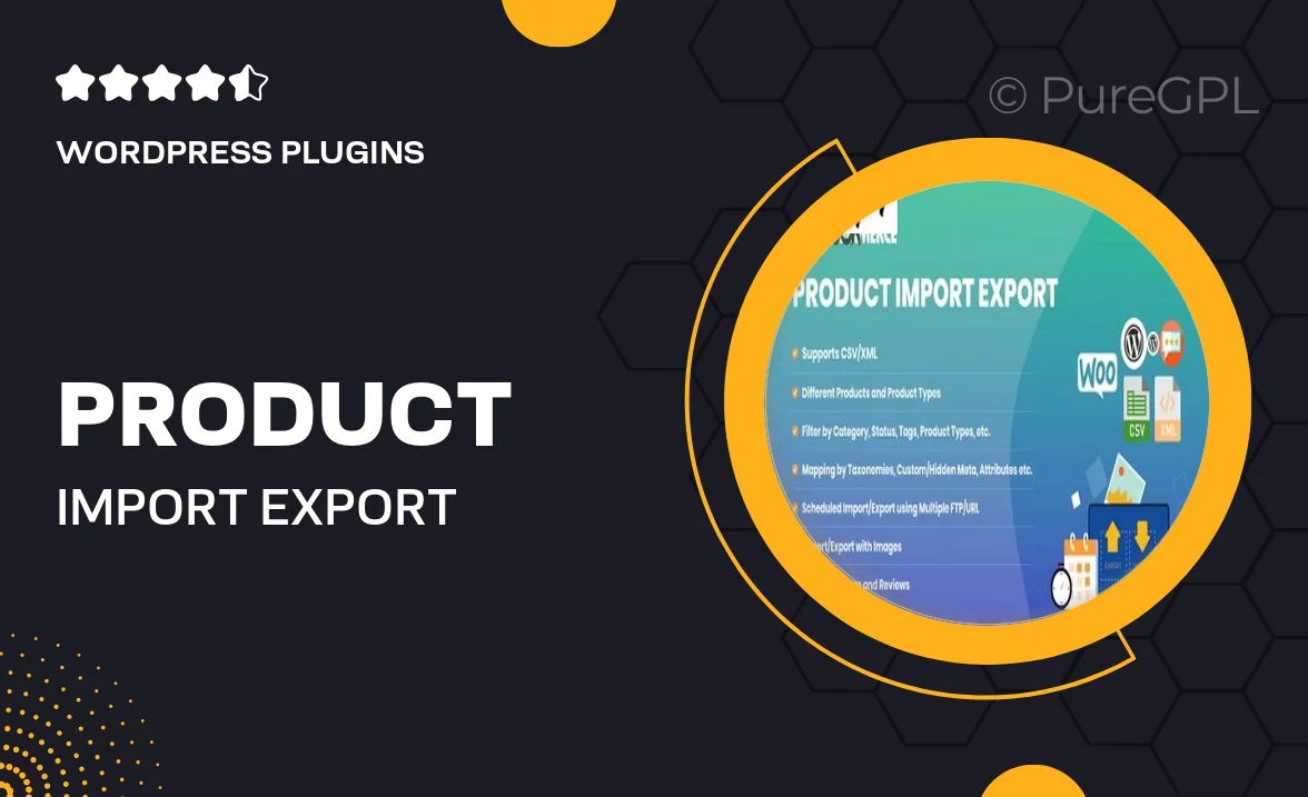 Product Import Export Plugin For WooCommerce – WebToffee