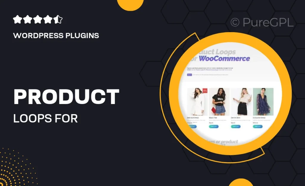 Product Loops for WooCommerce