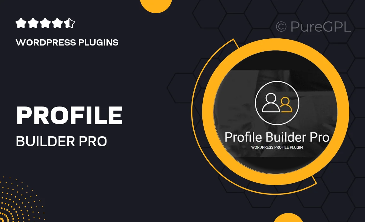Profile Builder Pro WordPress Profile Plugin